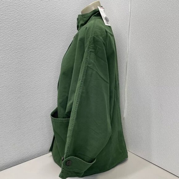 NEW LEON & HARPER Women's Coat Viktor PLN Size M Green - Picture 3 of 7